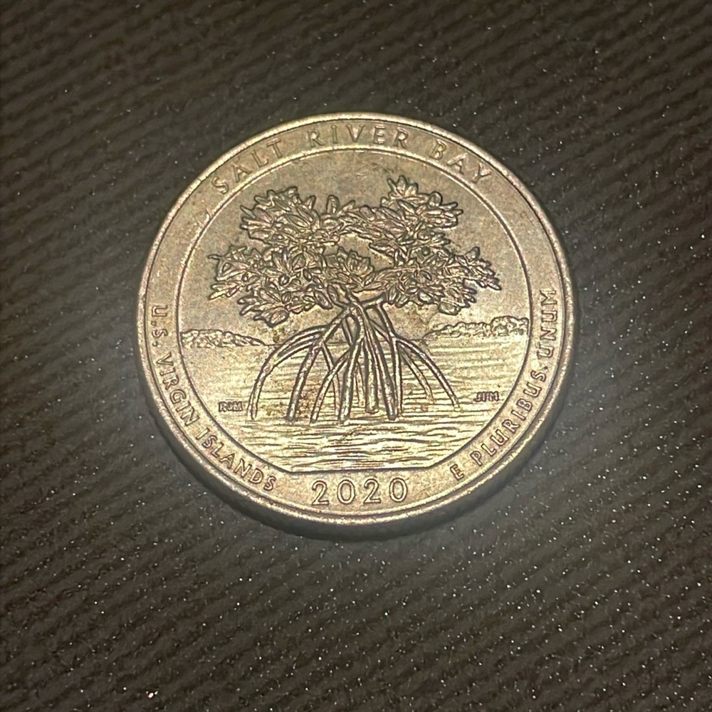 2020 Salt River Bay quarter coin US Virgin Islands
